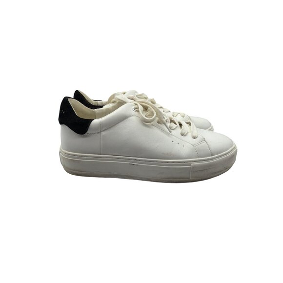 KURT GEIGER LONDON Women's Laney Platform Low Top Sneakers White Leather EUR 41 - Picture 6 of 11